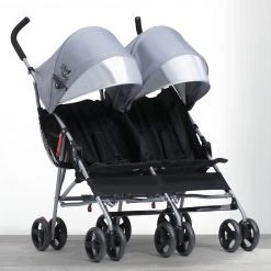 Little Folks By Delta Children Olympia Side X Side Double Stroller Double Strollers