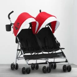 Little Folks By Delta Children Olympia Side X Side Double Stroller Double Strollers
