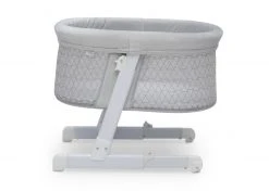 Little Folks By Delta Children Oval Bedside Sleeper Bassinet