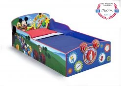 Delta Children Toddler Beds Mickey Mouse Interactive Wood Toddler Bed