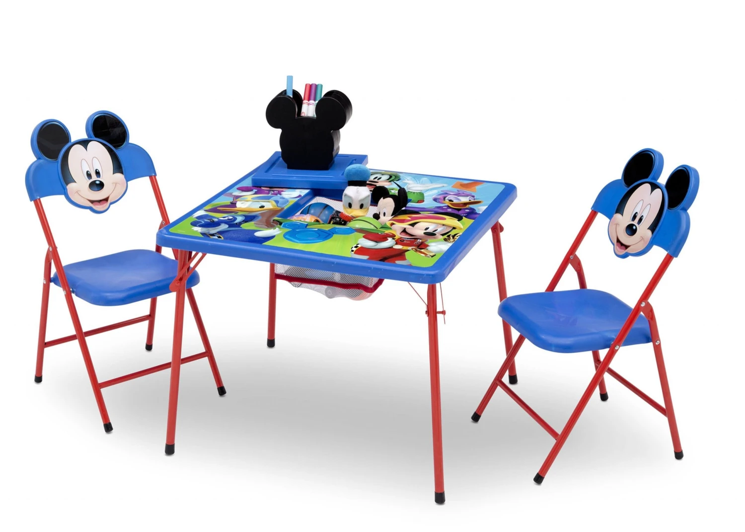 Delta Children Mickey Mouse 4-Piece Kids Furniture Set Table & Chair Sets 5 Delta Children Mickey Mouse 4-Piece Kids Furniture Set Table & Chair Sets