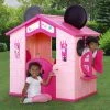 Delta Children Minnie Mouse Plastic Indoor/Outdoor Playhouse With Easy Assembly