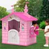 Disney Princess Plastic Indoor/Outdoor Playhouse With Easy Assembly By Delta Children Toys & Play