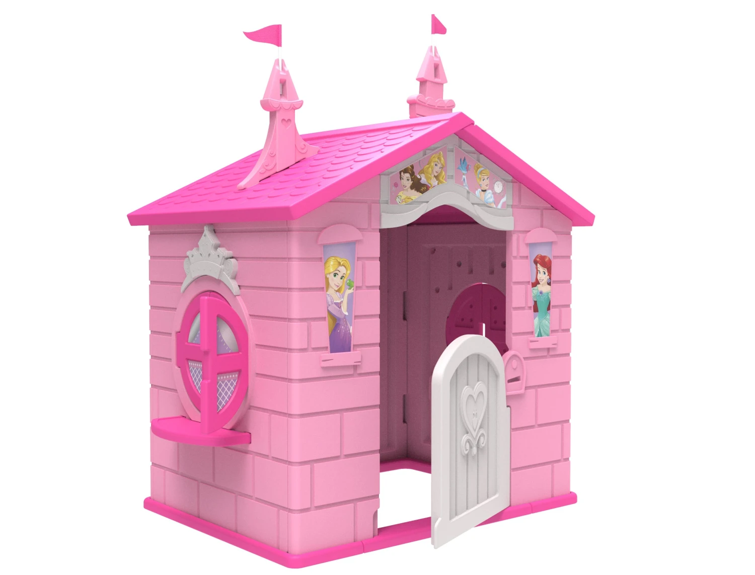 Disney Princess Plastic Indoor/Outdoor Playhouse With Easy Assembly By Delta Children Toys & Play 6 Disney Princess Plastic Indoor/Outdoor Playhouse With Easy Assembly By Delta Children Toys & Play