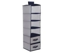 Delta Children Storage & Organization 6 Shelf Storage With 2 Drawers