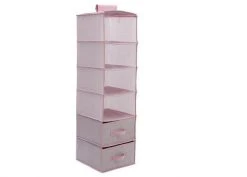 Delta Children Storage & Organization 6 Shelf Storage With 2 Drawers