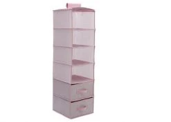 Delta Children Storage & Organization 6 Shelf Storage With 2 Drawers