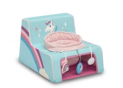 Delta Children Unicorn Sit N Play Portable Activity Seat For Babies Gifts