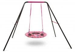 Delta Children Outdoor JoJo Siwa 40-Inch Saucer Swing For Kids