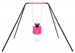 Delta Children Minnie Mouse 2-in-1 Outdoor Kids Swing