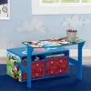 Delta Children Mickey Mouse Activity Bench Book & Toy Storage