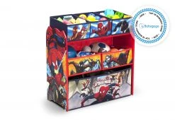 Delta Children Spider-Man Multi-Bin Toy Organizer Storage 13 Delta Children Spider-Man Multi-Bin Toy Organizer Storage