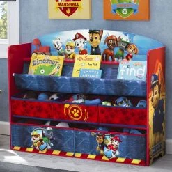 Delta Children PAW Patrol Deluxe Book And Toy Organizer 11 Delta Children PAW Patrol Deluxe Book And Toy Organizer