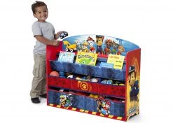 Delta Children PAW Patrol Deluxe Book And Toy Organizer 10 Delta Children PAW Patrol Deluxe Book And Toy Organizer