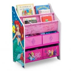 Delta Children Storage Princess Book & Toy Organizer