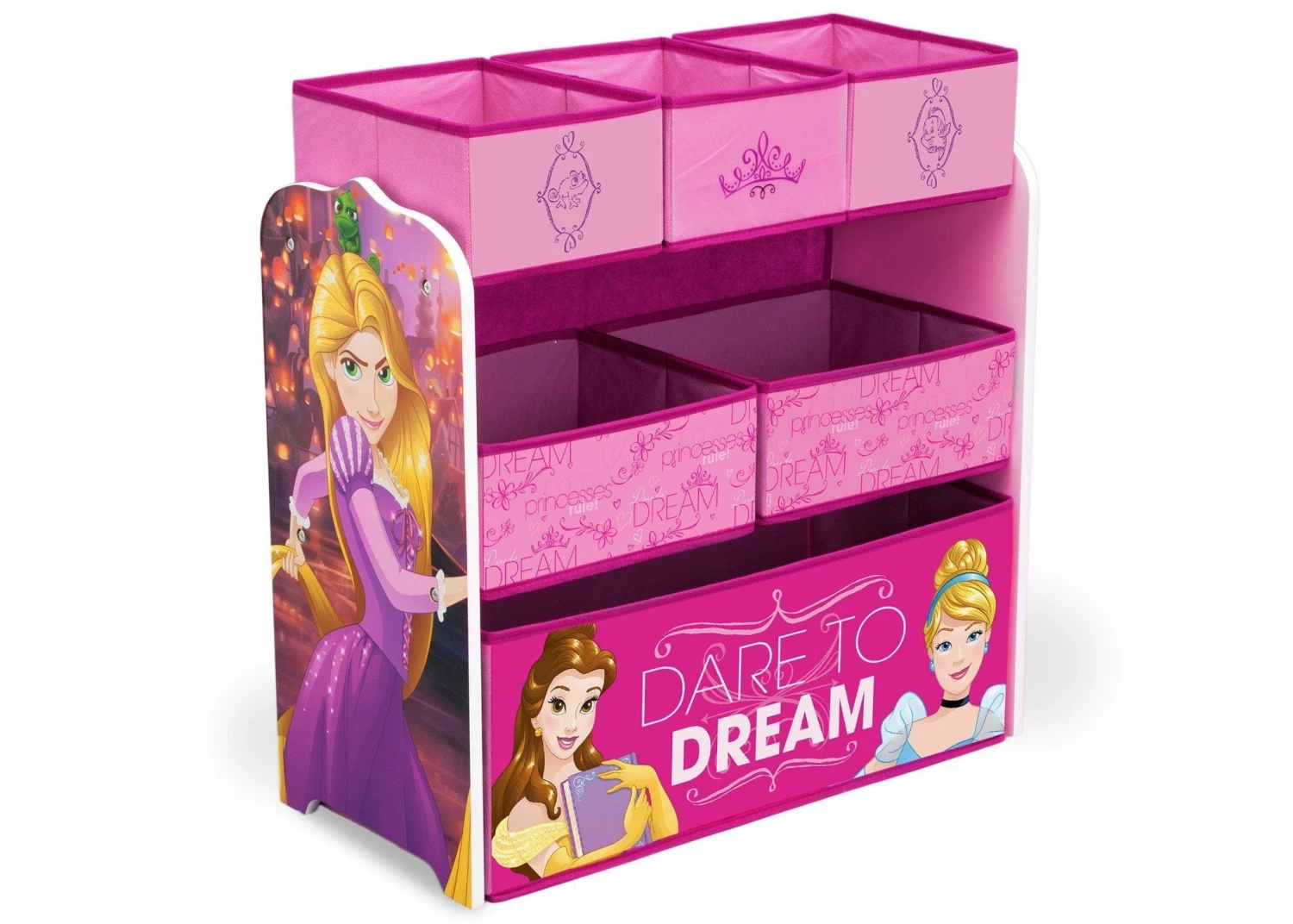 Delta Children Princess Multi-Bin Toy Organizer Storage 3 Delta Children Princess Multi-Bin Toy Organizer Storage
