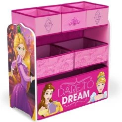 Delta Children Princess Multi-Bin Toy Organizer Storage 9 Delta Children Princess Multi-Bin Toy Organizer Storage