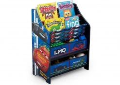 Delta Children/ Disney/Pixar Storage Cars Book And Toy Organizer 7 Delta Children/ Disney/Pixar Storage Cars Book And Toy Organizer
