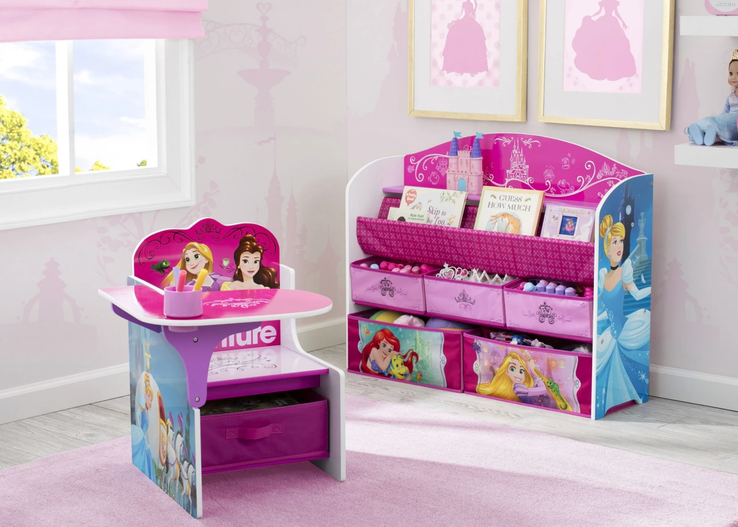 Delta Children Princess Chair Desk With Storage Bin 4 Delta Children Princess Chair Desk With Storage Bin