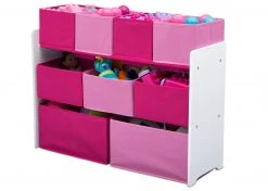 Delta Children Deluxe Multi-Bin Toy Organizer With Storage Bins 24 Delta Children Deluxe Multi-Bin Toy Organizer With Storage Bins