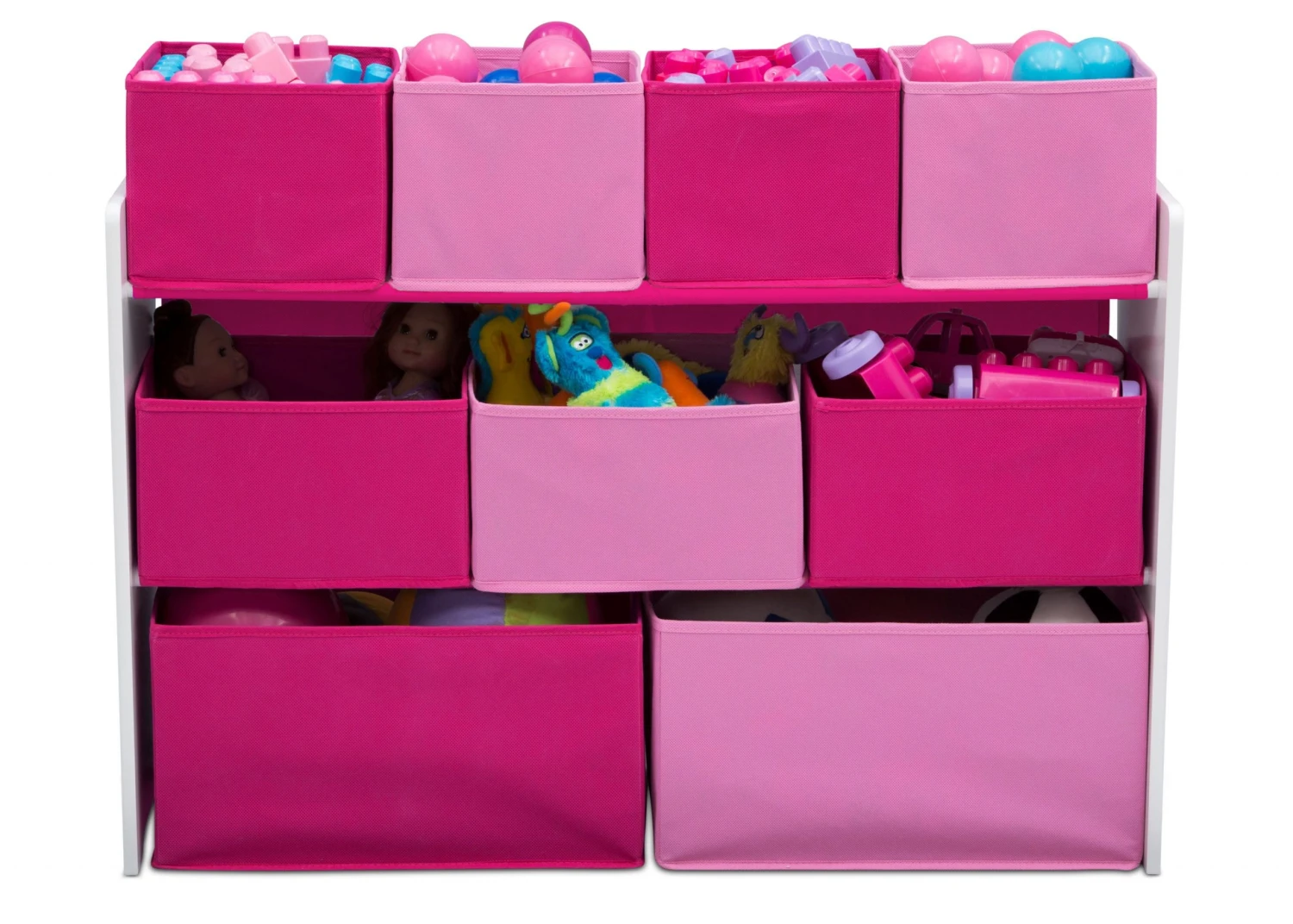 Delta Children Deluxe Multi-Bin Toy Organizer With Storage Bins 9 Delta Children Deluxe Multi-Bin Toy Organizer With Storage Bins