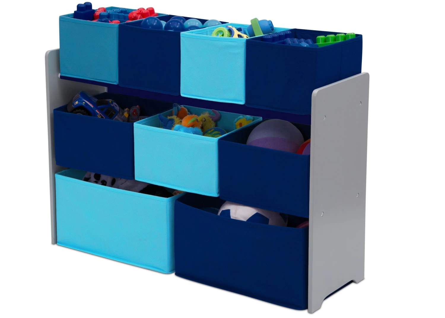 Delta Children Deluxe Multi-Bin Toy Organizer With Storage Bins 14 Delta Children Deluxe Multi-Bin Toy Organizer With Storage Bins