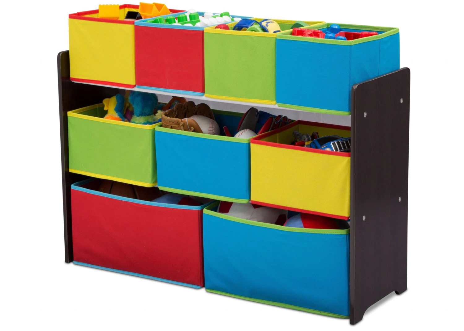 Delta Children Deluxe Multi-Bin Toy Organizer With Storage Bins 6 Delta Children Deluxe Multi-Bin Toy Organizer With Storage Bins