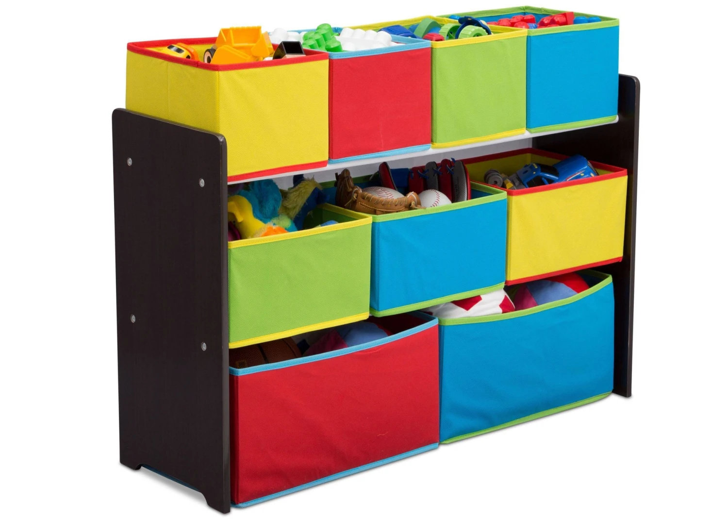 Delta Children Deluxe Multi-Bin Toy Organizer With Storage Bins 4 Delta Children Deluxe Multi-Bin Toy Organizer With Storage Bins