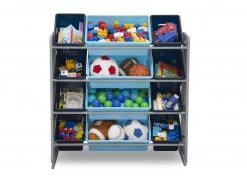 Delta Children Kids Toy Storage Organizer With 12 Plastic Bins