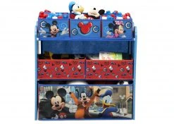 Delta Children Mickey Mouse Multi-Bin Toy Organizer