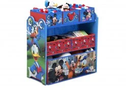 Delta Children Mickey Mouse Multi-Bin Toy Organizer