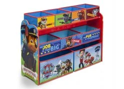 Delta Children Storage PAW Patrol Deluxe Multi-Bin Toy Organizer