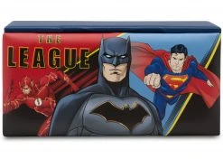 Delta Children Justice League Upholstered Storage Bench For Kids