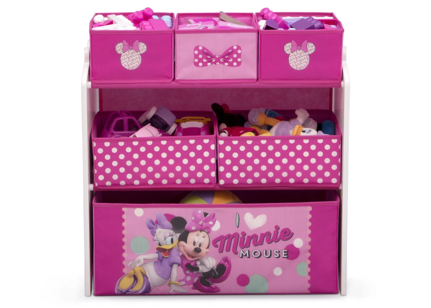Delta Children Minnie Mouse Design And Store 6 Bin Toy Organizer Storage 5 Delta Children Minnie Mouse Design And Store 6 Bin Toy Organizer Storage