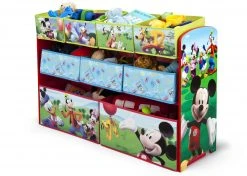 Delta Children Mickey Mouse Deluxe Multi-Bin Toy Organizer