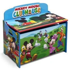 Delta Children Storage Mickey Mouse Deluxe Toy Box