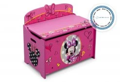Delta Children Storage Minnie Mouse Deluxe Toy Box