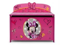 Delta Children Storage Minnie Mouse Deluxe Toy Box