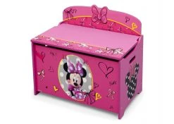 Delta Children Storage Minnie Mouse Deluxe Toy Box