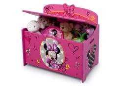 Delta Children Storage Minnie Mouse Deluxe Toy Box