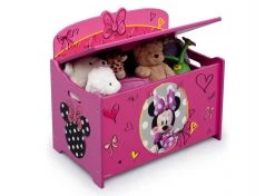 Delta Children Storage Minnie Mouse Deluxe Toy Box