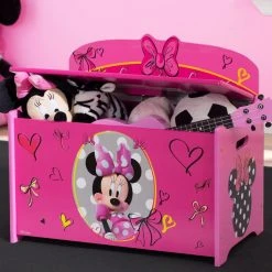 Delta Children Storage Minnie Mouse Deluxe Toy Box