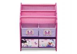 Delta Children Minnie Mouse Book & Toy Organizer Storage