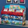 Delta Children Mickey Mouse Deluxe Book & Toy Organizer Storage
