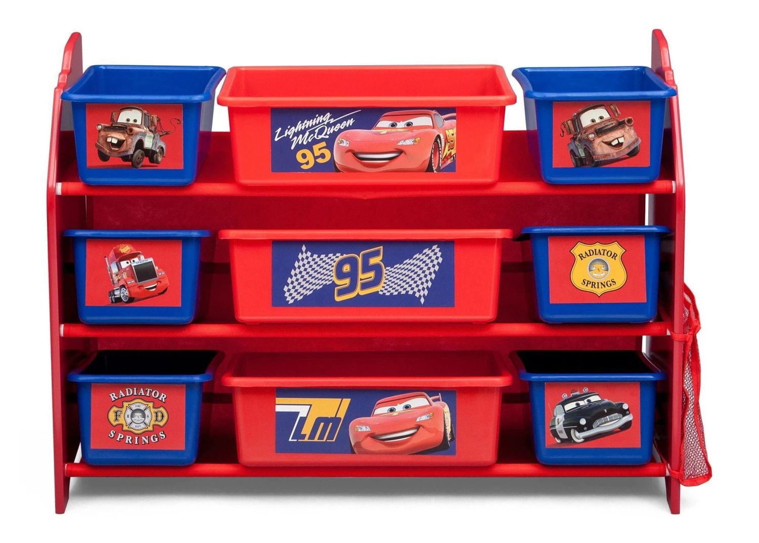 Delta Children Cars Plastic 9 Bin Organizer 4 Delta Children Cars Plastic 9 Bin Organizer
