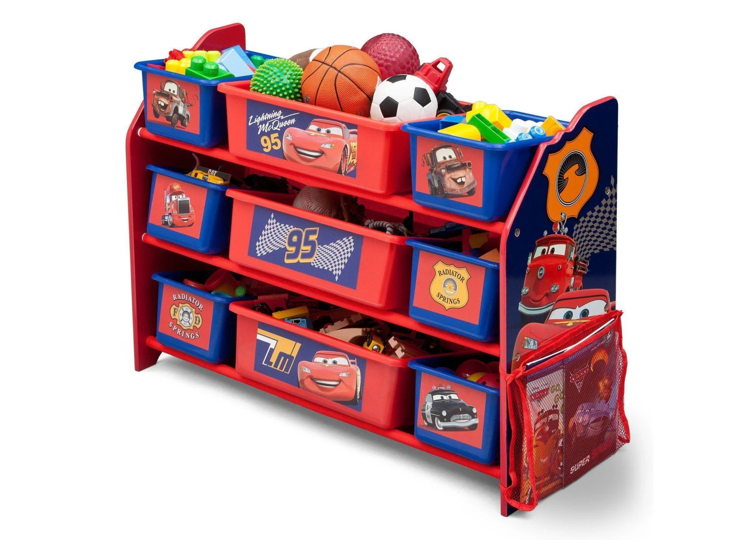 Delta Children Cars Plastic 9 Bin Organizer 5 Delta Children Cars Plastic 9 Bin Organizer