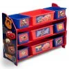 Delta Children Cars Plastic 9 Bin Organizer
