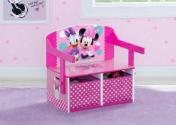 Delta Children Minnie Mouse Activity Bench