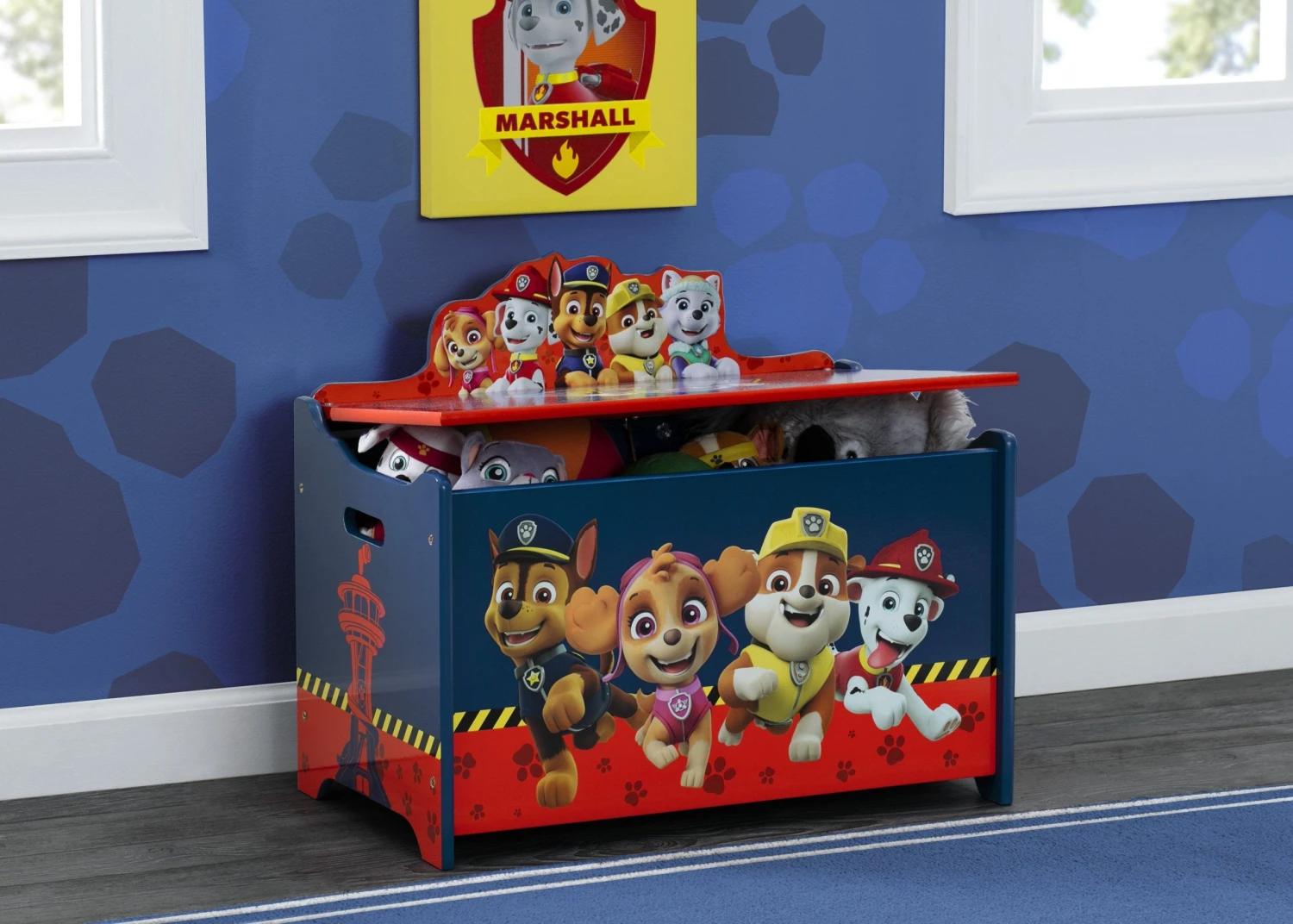 Delta Children Storage PAW Patrol Deluxe Toy Box 3 Delta Children Storage PAW Patrol Deluxe Toy Box