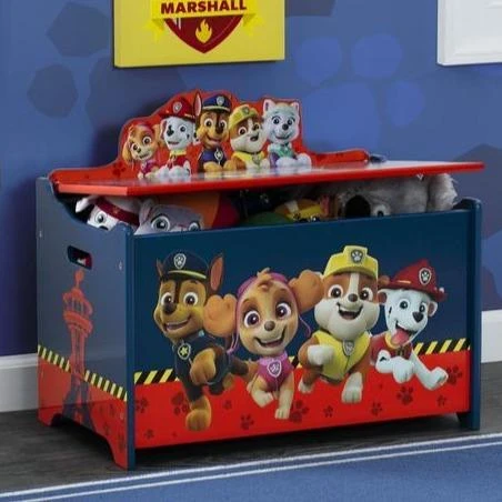Delta Children Storage PAW Patrol Deluxe Toy Box 8 Delta Children Storage PAW Patrol Deluxe Toy Box